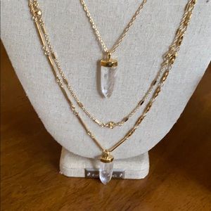 Stella and Dot crystal necklace